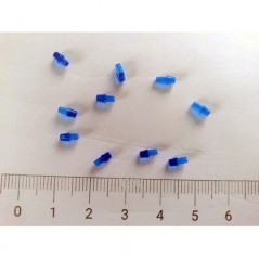 10 petits gyrophares bleu